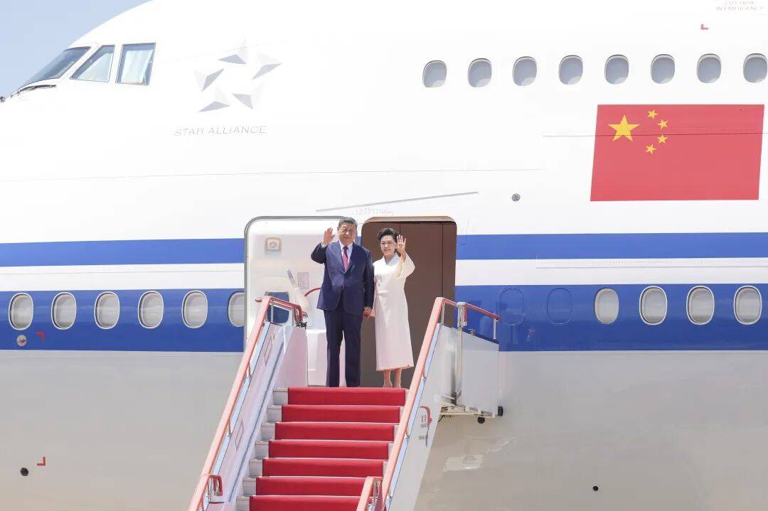 朝方举行盛大欢迎仪式,高清大图来了!